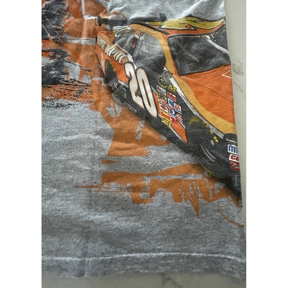 Vintage Winners Circle  BOLD AOP Tony Stewart Home Depot NASCAR T-Shirt Men's XL